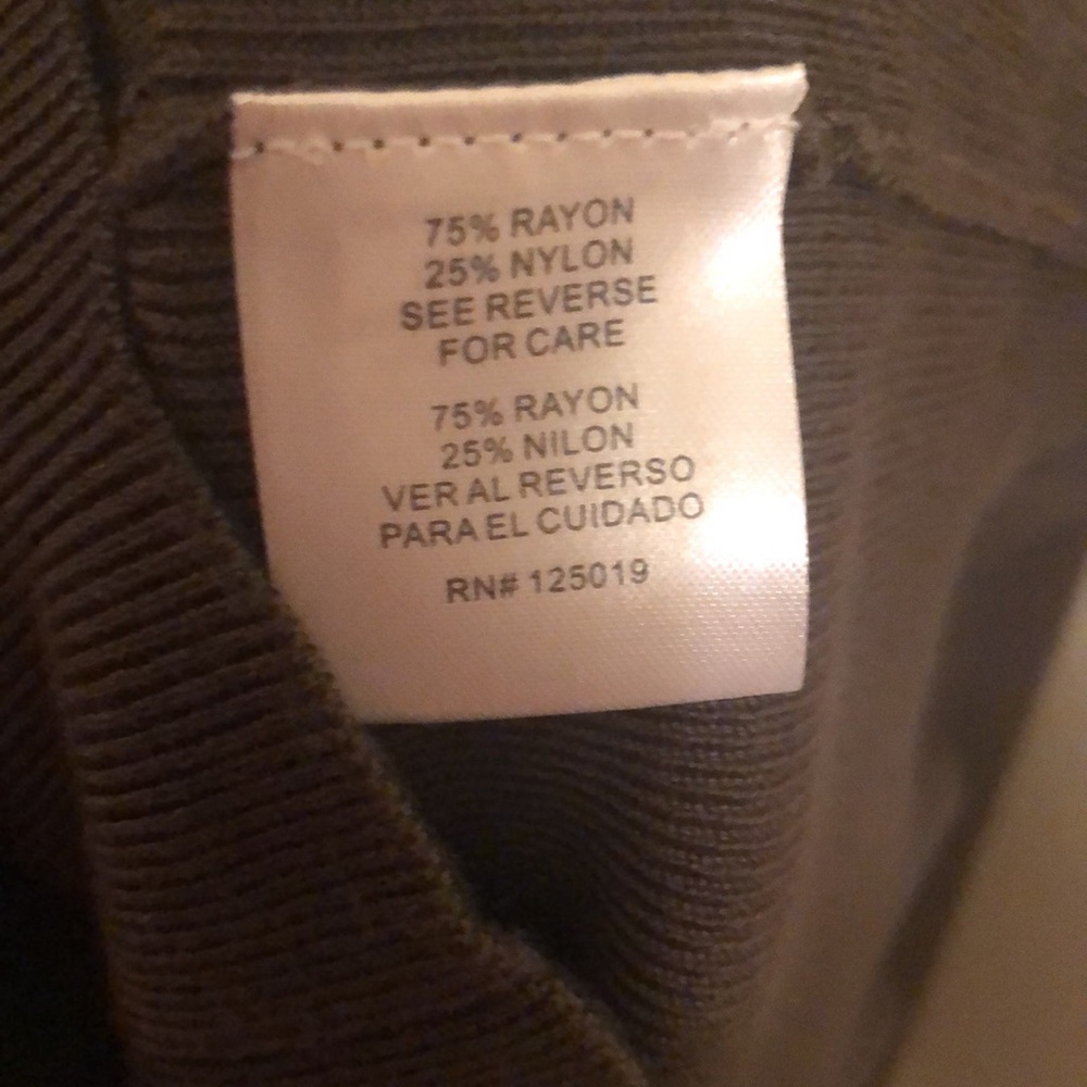 Joseph Allen Olive Sweater Sz XXL - Picture 5 of 5